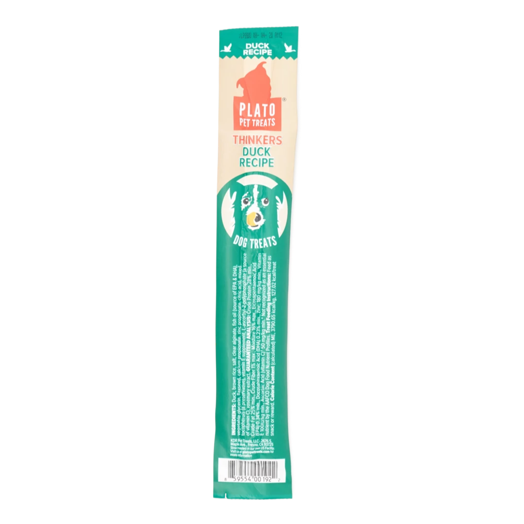 Duck Thinkers Stick Duck Soft & Chewy Dog Treats