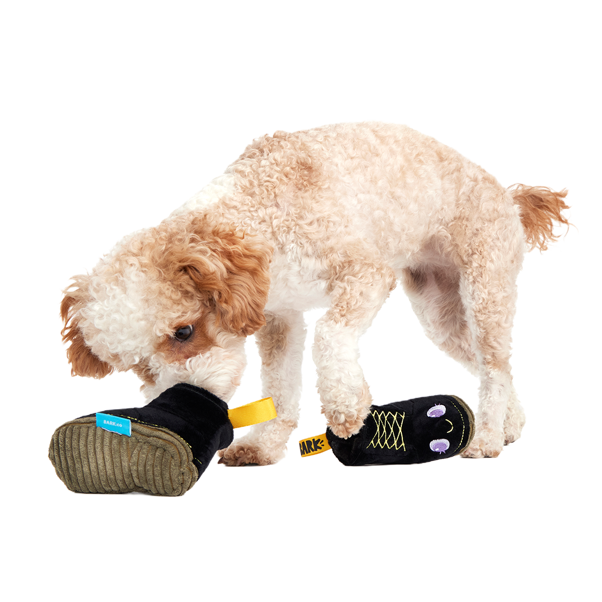 Dog Barkens Plush Multi-Part Dog Toy